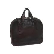 Pre-owned Leather handbags Balenciaga Vintage , Brown , Dames