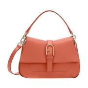 Handbags Furla , Orange , Dames