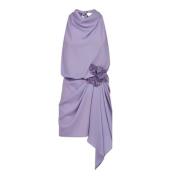 Elegante Jurk - Acs24418 Amen , Purple , Dames