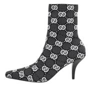 Pre-owned Fabric boots Gucci Vintage , Black , Dames