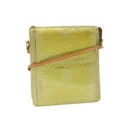 Pre-owned Leather louis-vuitton-bags Louis Vuitton Vintage , Green , D...