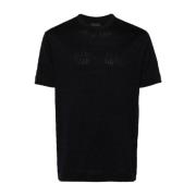 T-Shirts Emporio Armani , Black , Heren