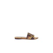 Python Leren Sculpt Slides Proenza Schouler , Multicolor , Dames