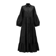 Shirt Dresses Federica Tosi , Black , Dames