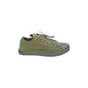 Gele Lage Sneakers Acne Studios , Green , Dames