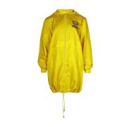 Pre-owned Nylon outerwear Moschino Pre-Owned , Yellow , Dames