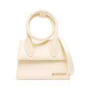 Ivory Coiled Tas Jacquemus , Beige , Dames
