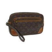 Pre-owned Canvas louis-vuitton-bags Louis Vuitton Vintage , Brown , Da...