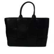 Pre-owned Leather shoulder-bags Bottega Veneta Vintage , Black , Dames