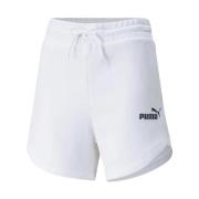 Casual Shorts Puma , White , Dames