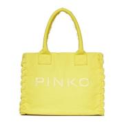 Handbags Pinko , Yellow , Dames