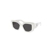 Sunglasses Prada , White , Dames