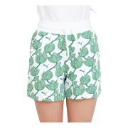 Short Shorts Puma , Green , Dames