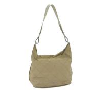 Pre-owned Fabric prada-bags Prada Vintage , Beige , Dames