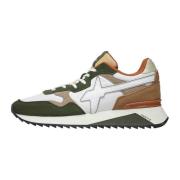Technical fabric and suede sneakers Yak-M. W6Yz , Multicolor , Heren