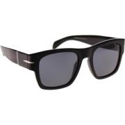 Iconische zonnebril met uniforme lenzen Eyewear by David Beckham , Bla...