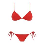 Venti Bikini Set met Verstelbare Bandjes Lido , Red , Dames