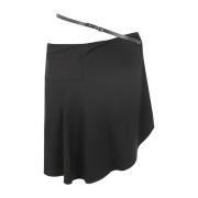 Zwarte Mini Rok Slash Ellipse Courrèges , Black , Dames