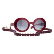 Sunglasses Chanel , Red , Dames