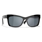 Sunglasses Chanel , Black , Dames