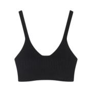 Sleeveless Tops Aeron , Black , Dames