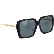 Iconische Zonnebril voor Vrouwen Gucci , Black , Dames