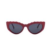 Pre-owned Plastic sunglasses Valentino Vintage , Red , Dames