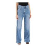 Winona Wide Leg Jeans Haikure , Blue , Dames