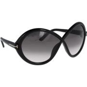 Iconische zonnebril voor vrouwen Tom Ford , Black , Dames