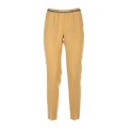 Cropped Trousers Hartford , Beige , Dames