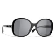 Sunglasses Chanel , Black , Dames