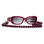 Sunglasses Chanel , Red , Unisex