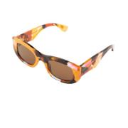 Oranje Montuur Zonnebril Gg1627S 001 Gucci , Multicolor , Dames