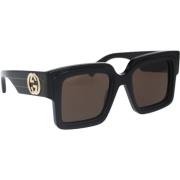 Sunglasses Gucci , Black , Dames