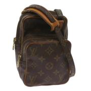 Pre-owned Canvas louis-vuitton-bags Louis Vuitton Vintage , Brown , Da...