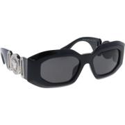 Stijlvolle zonnebril met 2 jaar garantie Versace , Black , Unisex