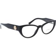 Originele Bril met 3-jarige Garantie Versace , Black , Dames