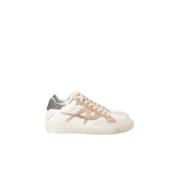 Vintage leren sneakers met gouden details ASH , Multicolor , Dames