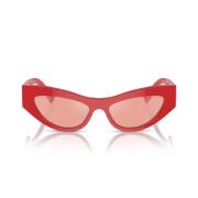 Sunglasses Dolce & Gabbana , Red , Dames