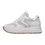 Leather sneakers Lana Perfy Voile Blanche , White , Dames