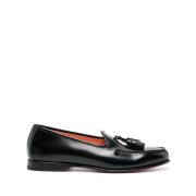 Loafers Santoni , Black , Heren