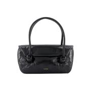 Pre-owned Leather shoulder-bags Jil Sander Pre-owned , Black , Dames