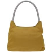 Pre-owned Fabric prada-bags Prada Vintage , Yellow , Dames