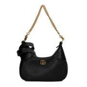 Pre-owned Leather gucci-bags Gucci Vintage , Black , Dames