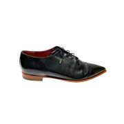 Pre-owned Leather flats Acne Studios Pre-owned , Black , Dames