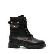 High Boots Ralph Lauren , Black , Dames
