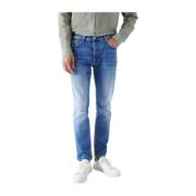 Slim-fit Jeans Salsa , Blue , Heren