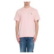 T-Shirts Lacoste , Pink , Heren