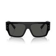 Stijlvolle Zonnebril Dg4459 501/87 Dolce & Gabbana , Black , Unisex