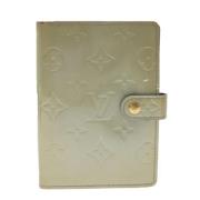 Pre-owned Leather wallets Louis Vuitton Vintage , Beige , Dames